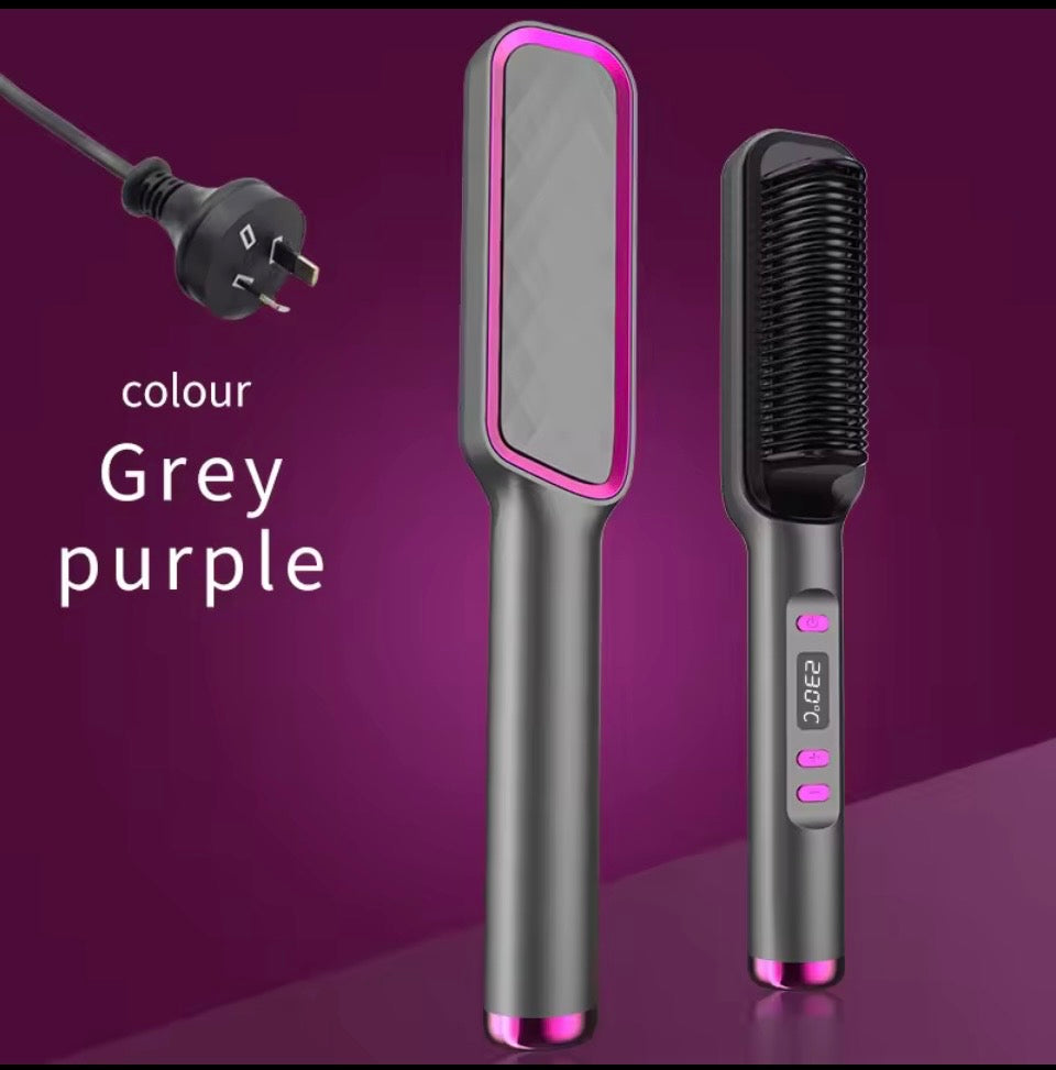 Smooth Hair in Minutes – Anti-Scald Straightening Brush